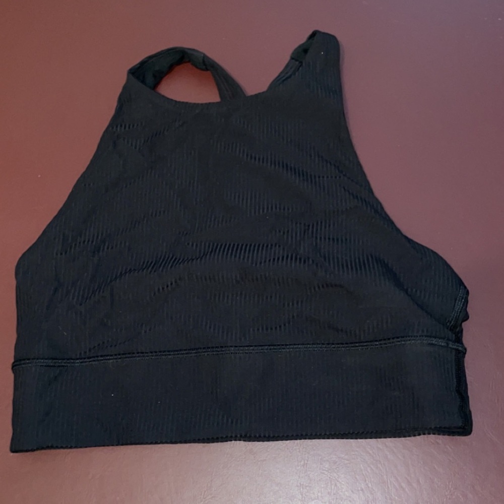lululemon ribbed high-neck Energy bra